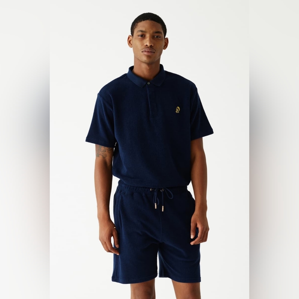KITH Regal Terry Navy Short Set Size L
